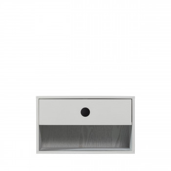 Nancy - Table de chevet murale en bois