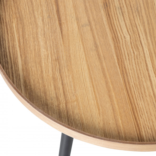 Table d'appoint ronde bois XL Mesa