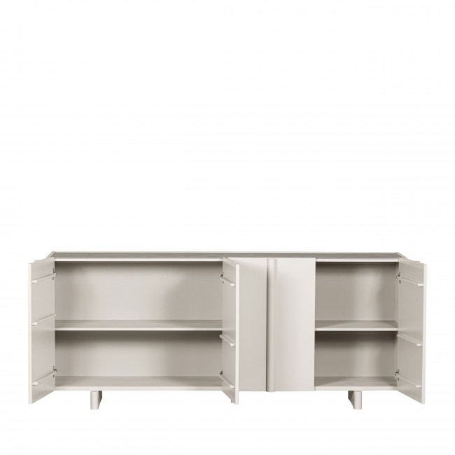 Basu - Buffet 4 portes en bois L200cm