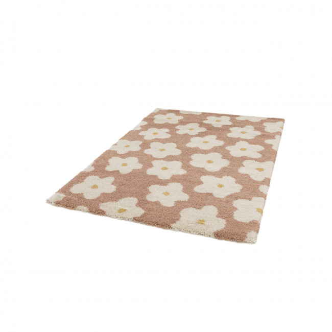 Flora I - Tapis contemporain à motif floral