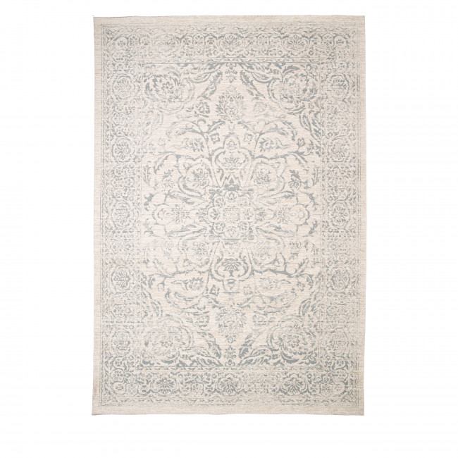 Zagora - Tapis classique bleu et beige