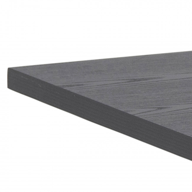 Batara - Table à manger en bois et métal 200x90cm
