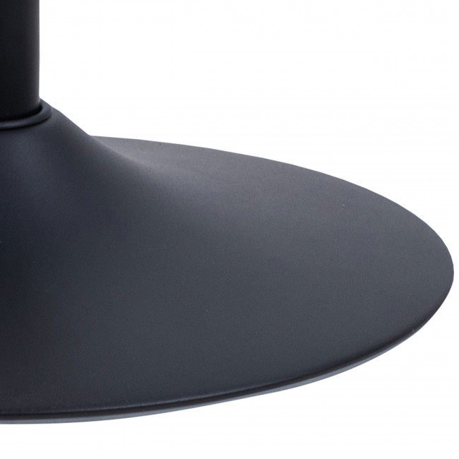 Anartia - Tabouret de bar en simili et métal H61cm