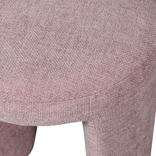 Charlie - Pouf rond en tissu ø45cm