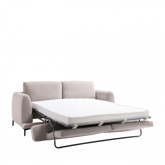 Kinna - Canapé convertible ouverture express 3 places en tissu