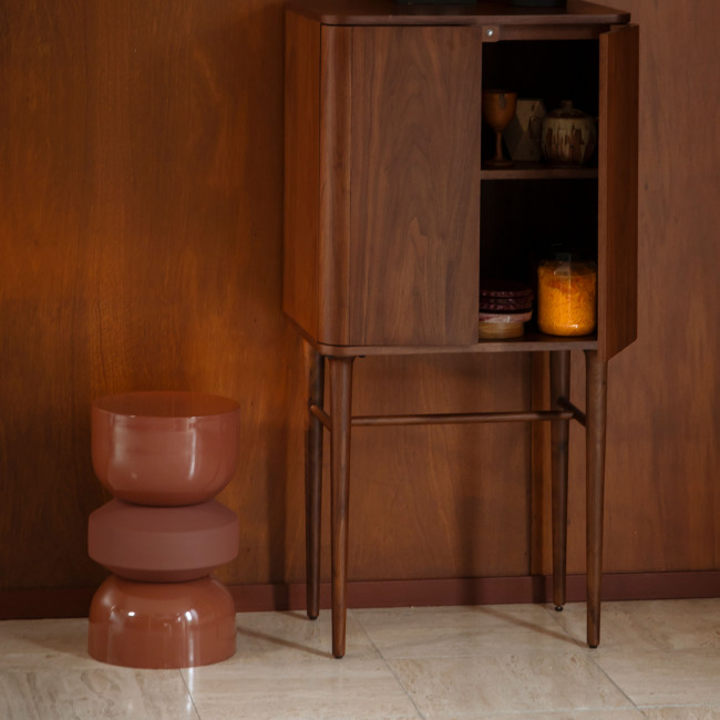 Apollo - Table d'appoint ronde en métal ø29cm