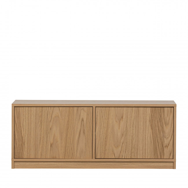 Modulair - Meuble TV 2 portes en bois L110cm