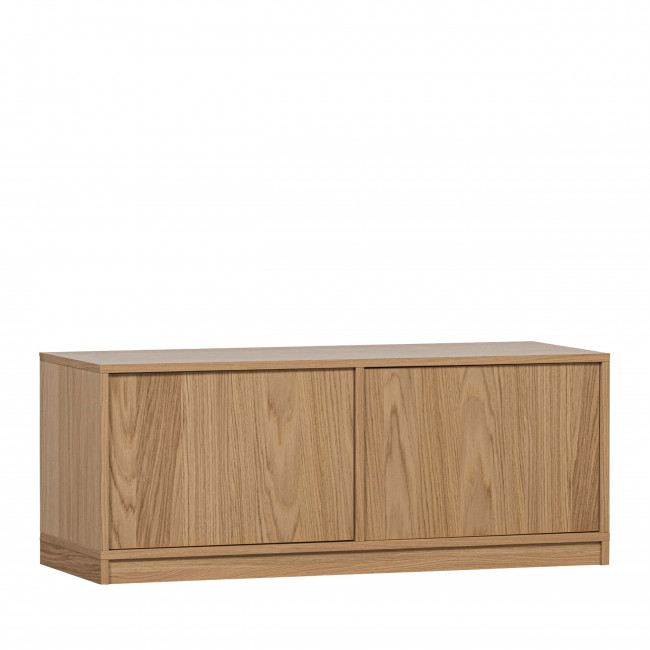 Modulair - Meuble TV 2 portes en bois L110cm