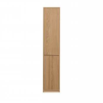 Modulair - Colonne de rangement 2 portes en bois H199cm
