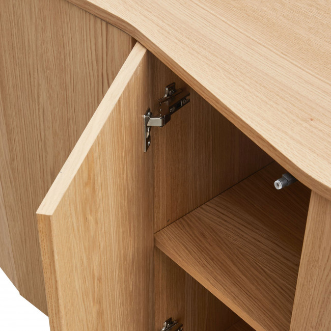 Zuma - Buffet 6 portes en bois L200cm