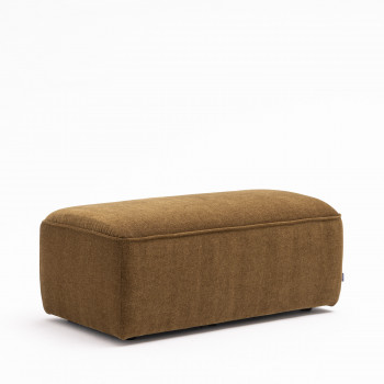 Noor - Pouf pour canapé modulable en tissu