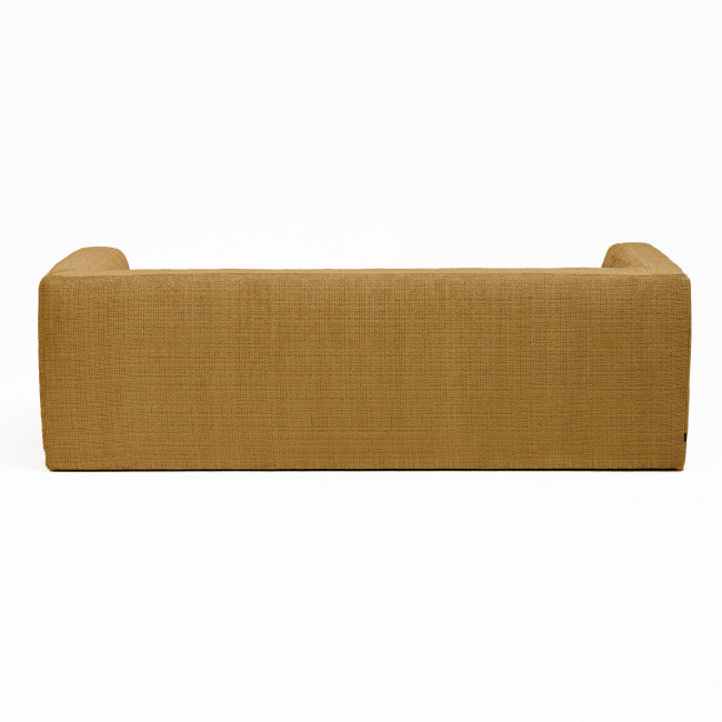 Danae - Canapé convertible 4 places en tissu chenille