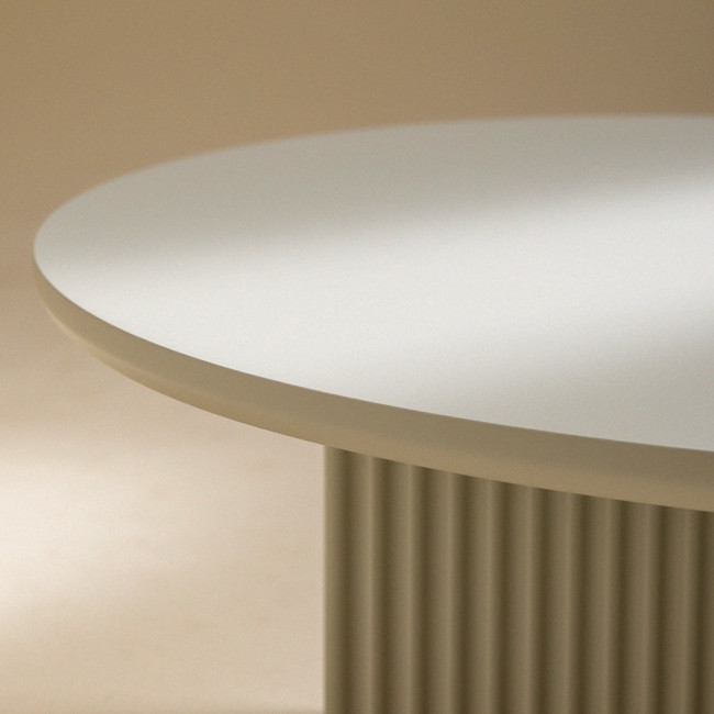 Jura - Table basse ronde en bois ø80cm