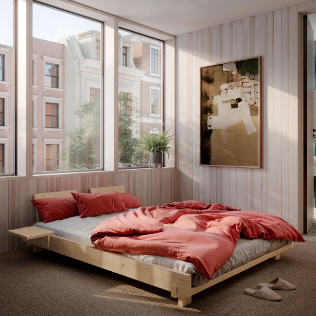 Social - Lit en bois 180x200cm