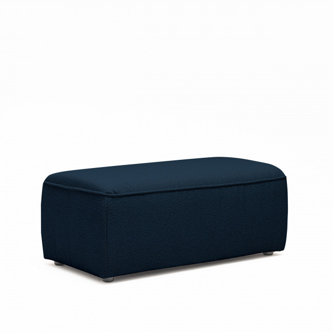 Noor - Pouf pour canapé modulable en tissu bouclette