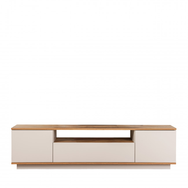Fritz - Meuble TV 3 portes en bois L180cm