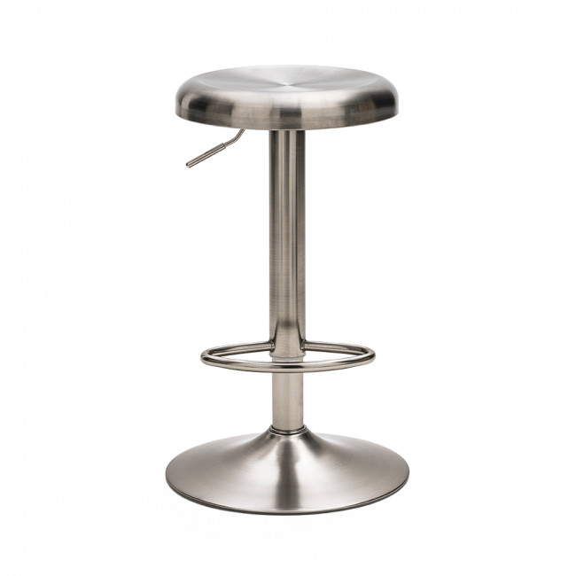 Pop - Tabouret de bar réglable en métal H60-81cm