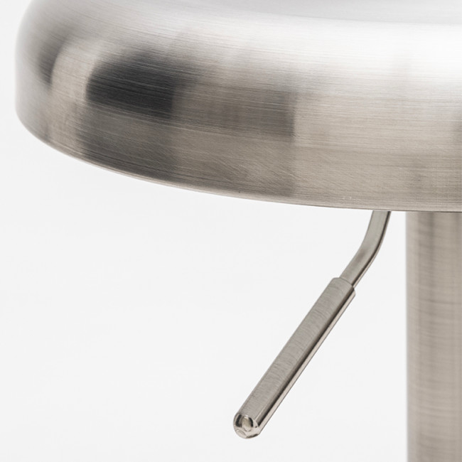 Pop - Tabouret de bar réglable en métal H60-81cm