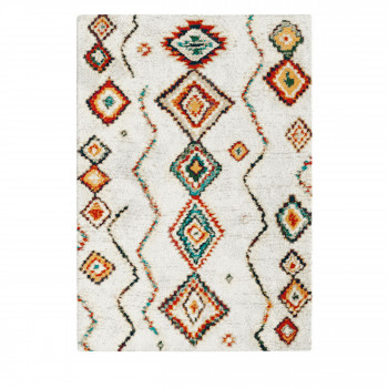 Zazy - Tapis d'inspiration berbère à motif ethnique