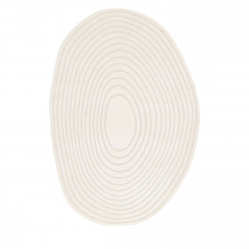 Gelato - Tapis contemporain de forme organique