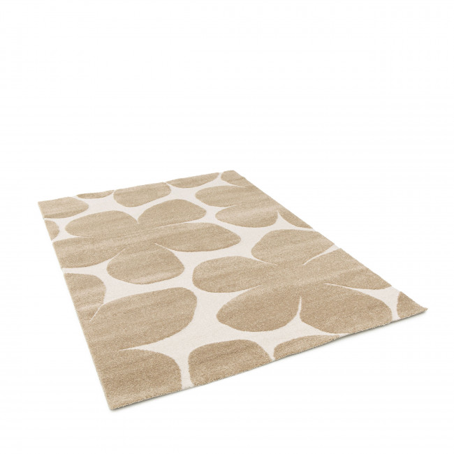 Flow - Tapis contemporain à motif floral en relief