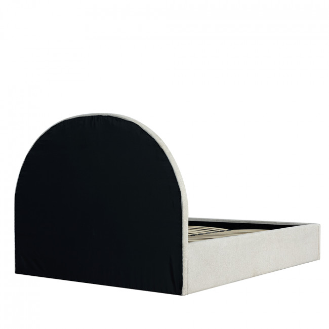Backo - Lit coffre en tissu 140x190cm