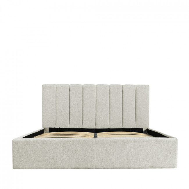 Lou - Lit coffre en tissu 160x200cm