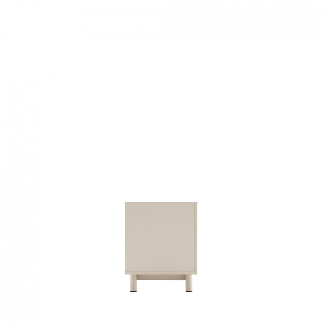Stanley - Meuble TV 2 portes en bois et métal L160cm