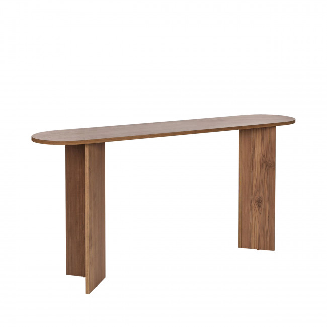 Sam - Console ovale en bois L150cm