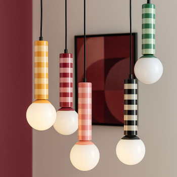 Rayado - Suspension à motif géométrique