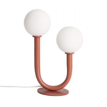 Nea - Lampe à poser en métal et verre
