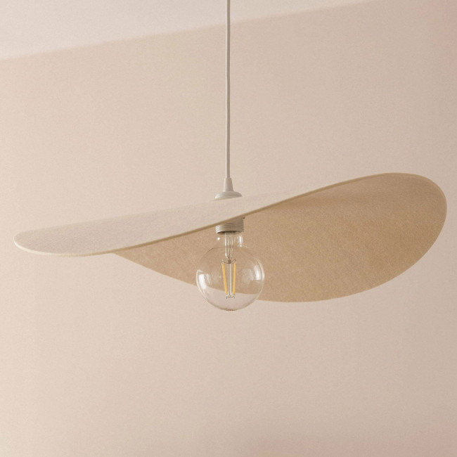 Mae - Suspension organique en feutre 60x30cm