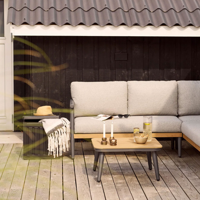 Sobra - Coffre de jardin en plastique 76L