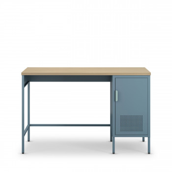Adel - Bureau 1 porte en métal L120cm