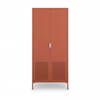 Adel - Armoire 2 portes en métal H180cm