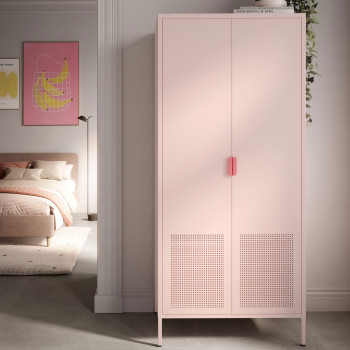 Adel - Armoire 2 portes en métal H180cm