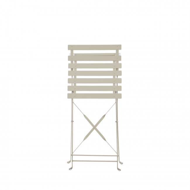 Marseille - Ensemble de jardin 2 personnes en acier