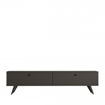Yara - Meuble TV 2 portes en bois L160cm