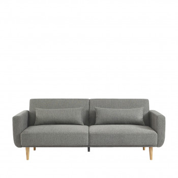 Emma - Canapé convertible 3 places en tissu