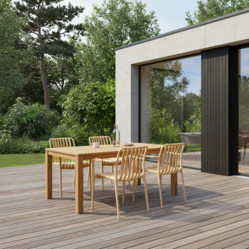 Brano - Lot de 2 fauteuils indoor/outdoor en plastique