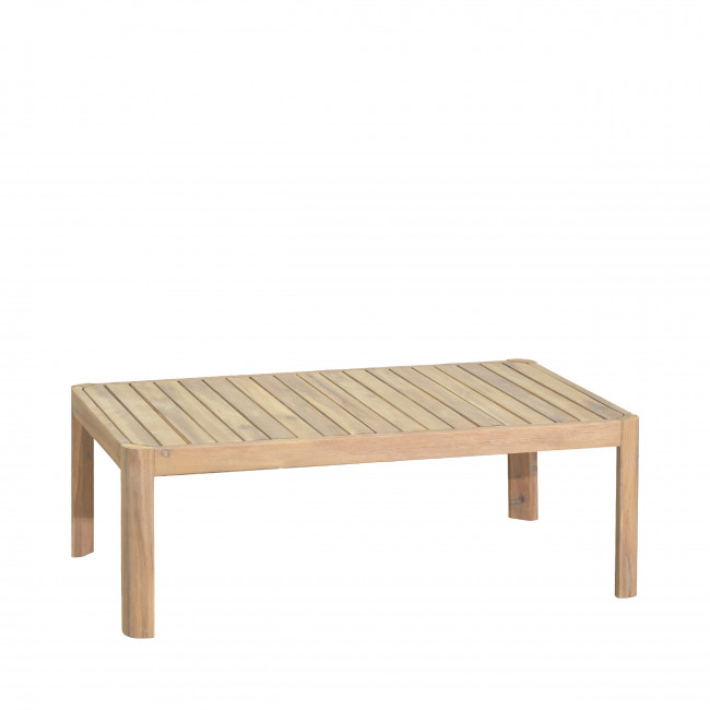 Mirana - Salon de jardin 4 personnes en bois d'acacia