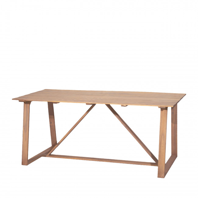 Ava - Table à manger de jardin 6 personnes en bois
