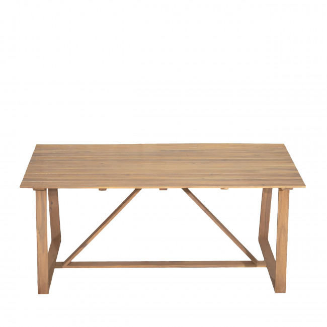 Ava - Table à manger de jardin 6 personnes en bois