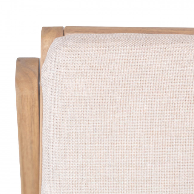 Lina - Lot de 2 chaises pliantes de jardin en bois