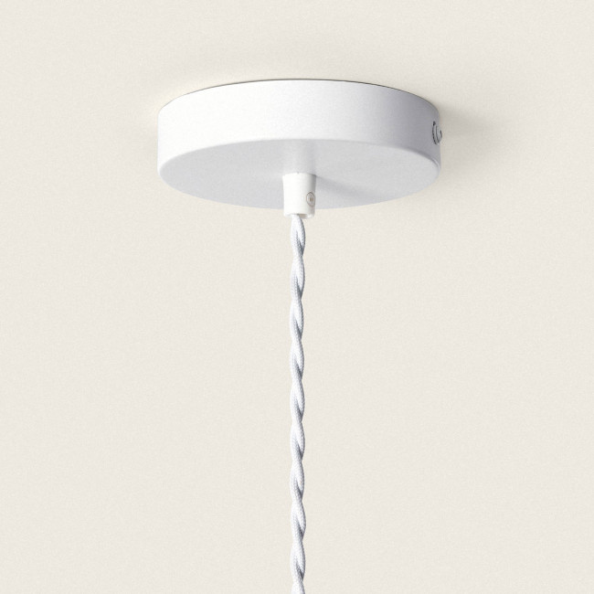 Orbe - Suspension ronde en raphia ø75cm