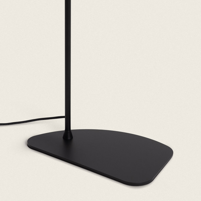 Vano - Lampadaire en métal avec abat-jour en corde H155cm
