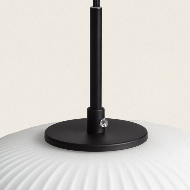 Vind - Suspension ronde en verre ø30cm