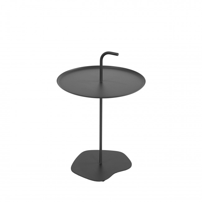 Sivo - Table d'appoint de jardin en acier traité ø38cm