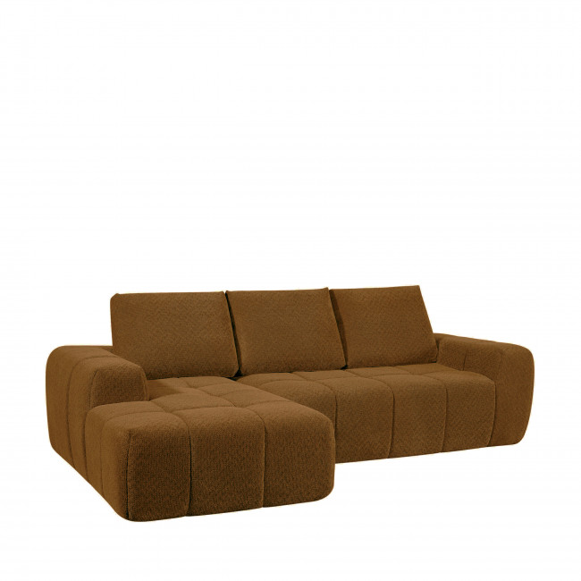 Louis - Canapé d'angle gauche en tissu