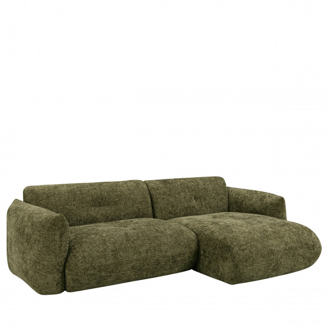 Bocca - Canapé d'angle droit 4 places en tissu
